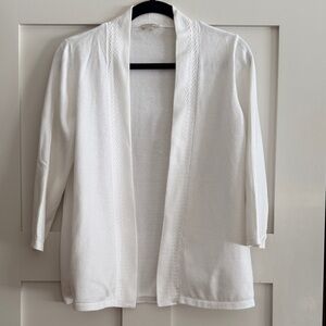 Talbot’s Elegant White Women's Sweater